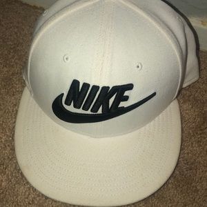 Nike white hat